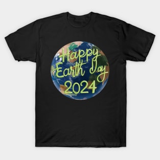 happy earth day 2024 T-Shirt